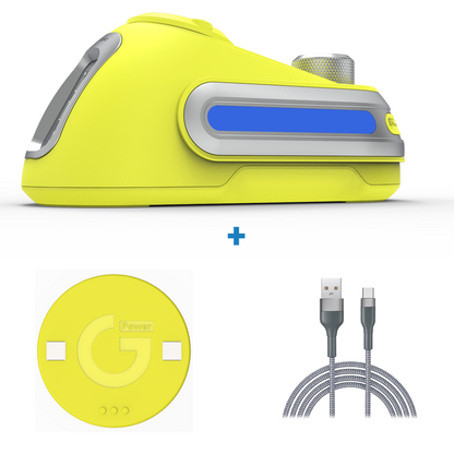 Fanxoo G-power Mouse wireless charging dock for Logitech G502 G502X Plus GPW G903 G703 wireless charging with RGB light computer volume control knob