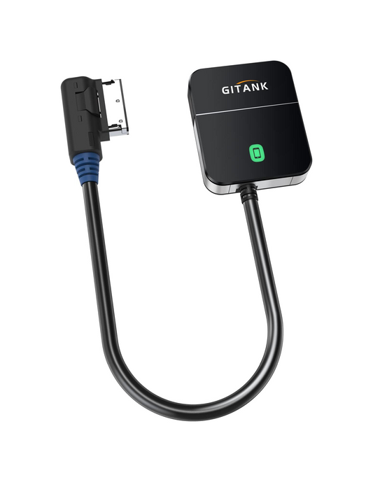 GITANK Bluetooth 5.0 Car Adapter with AptX HD for Audi MMI 3G AMI Music Interface, Audi Symphony Concert, Mercedes Media Interface and VW MDI